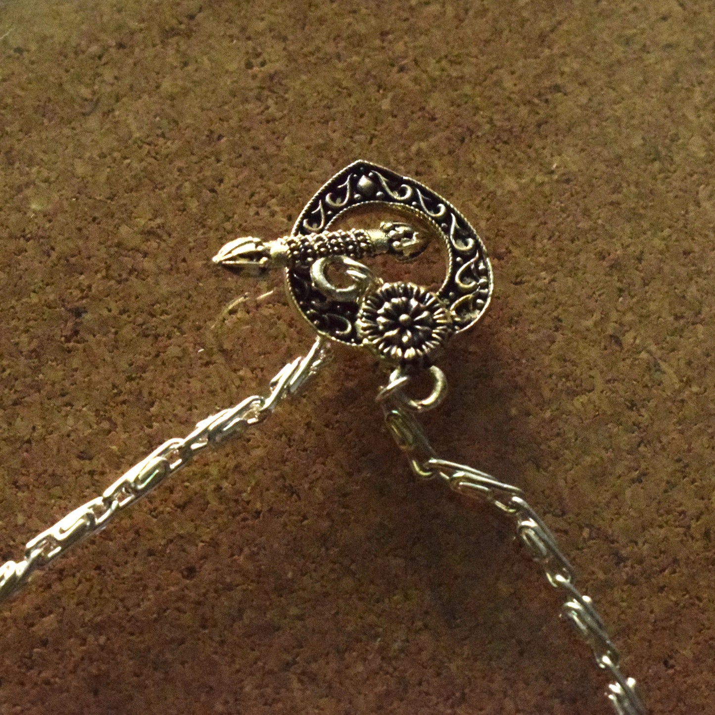 Jhumka Tassel and Fish Charm Anklet