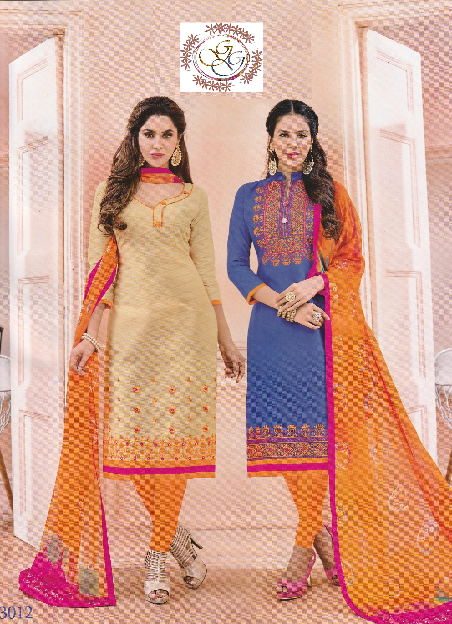 Womens' Salwar Suit Dress Material - GlitterGleam