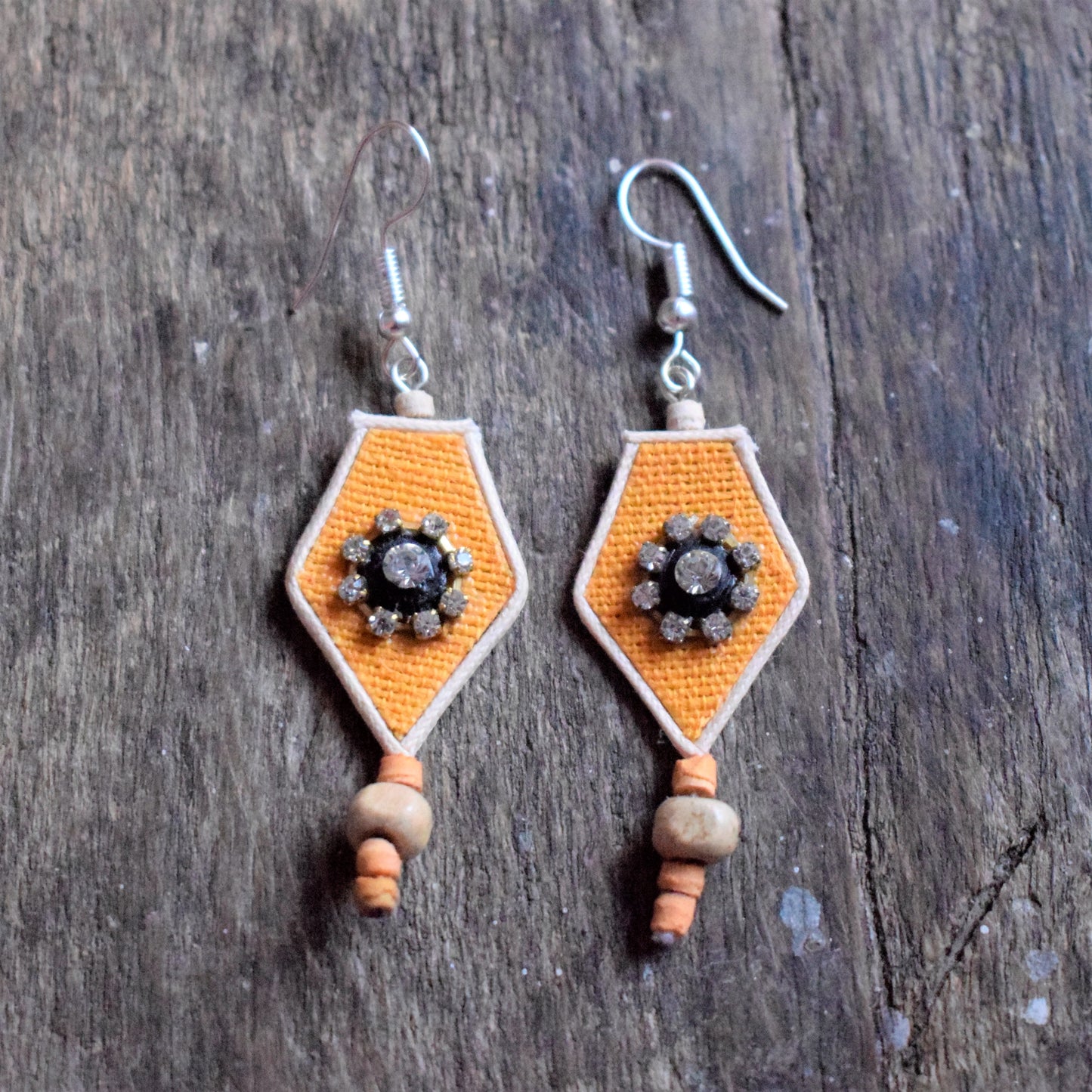 Jute Danglers - GlitterGleam