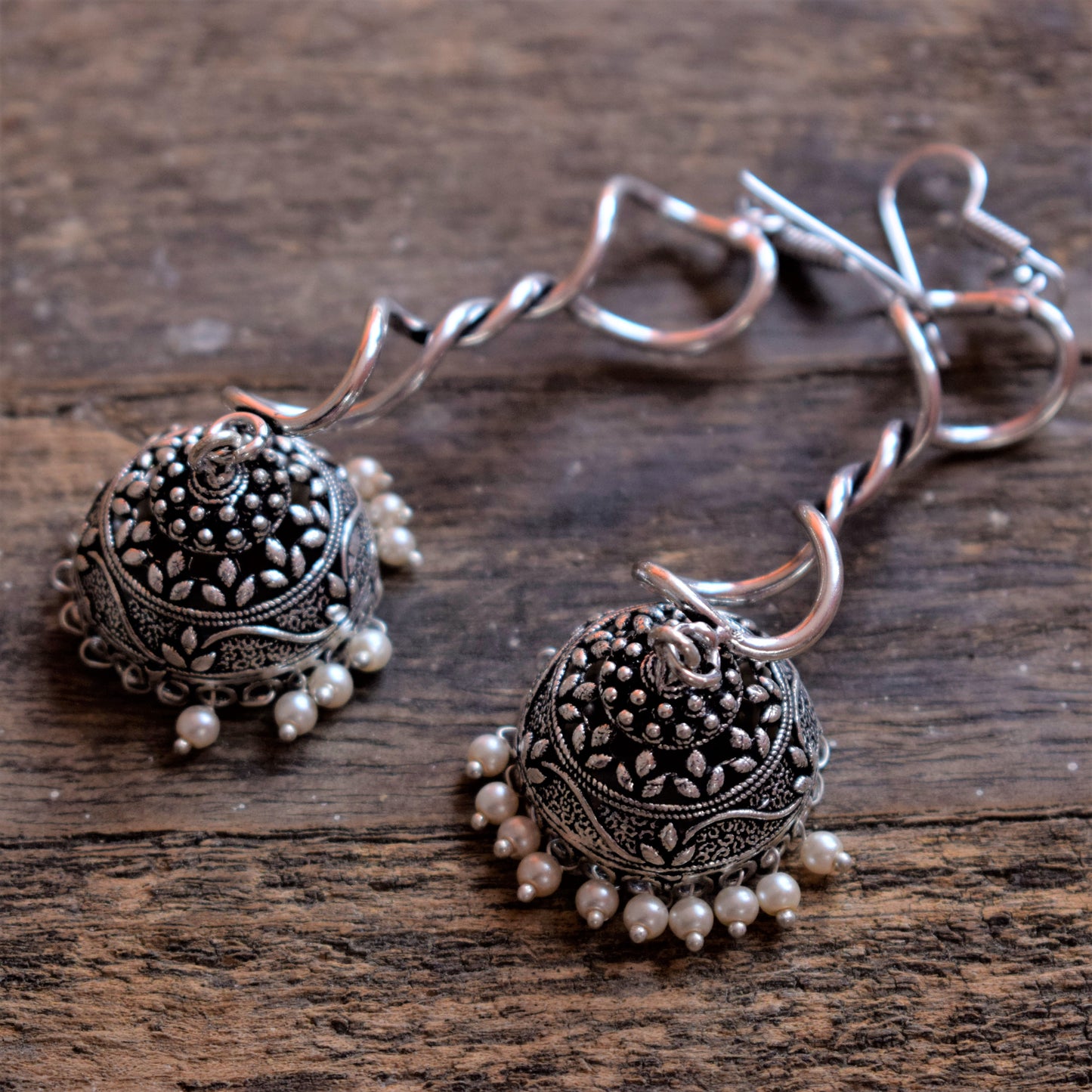 Twisted Hanging Jhumka