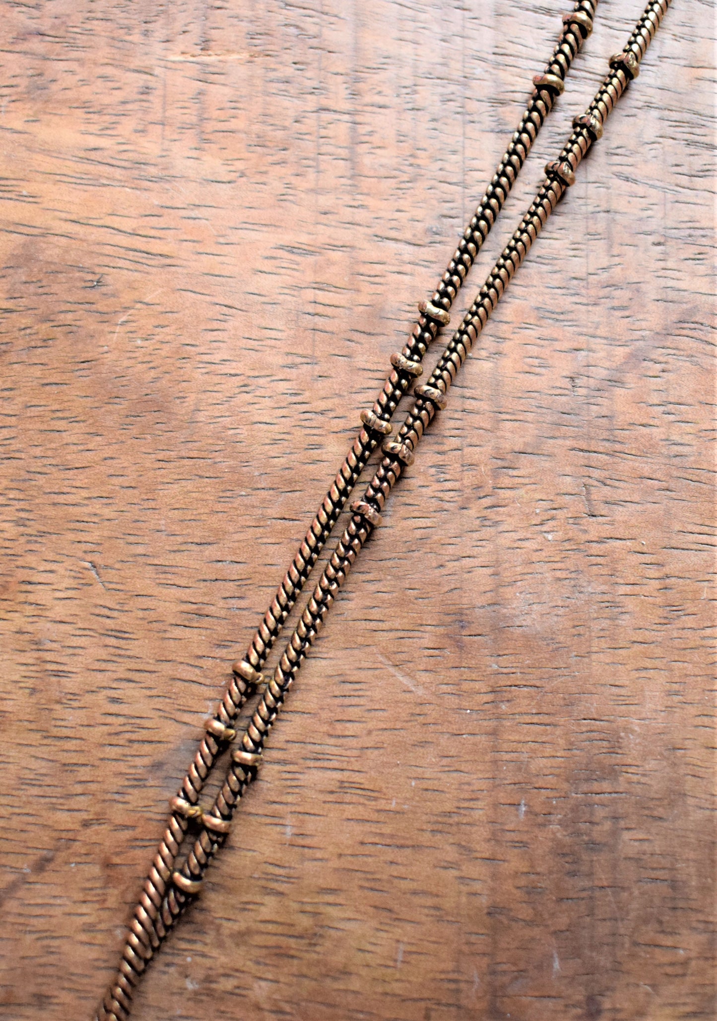 Golden Oxidised Tribal Dot Anklet - GlitterGleam