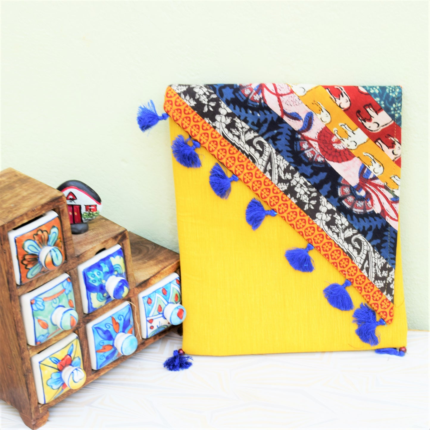 Handmade Yellow Banjara Sling Bag