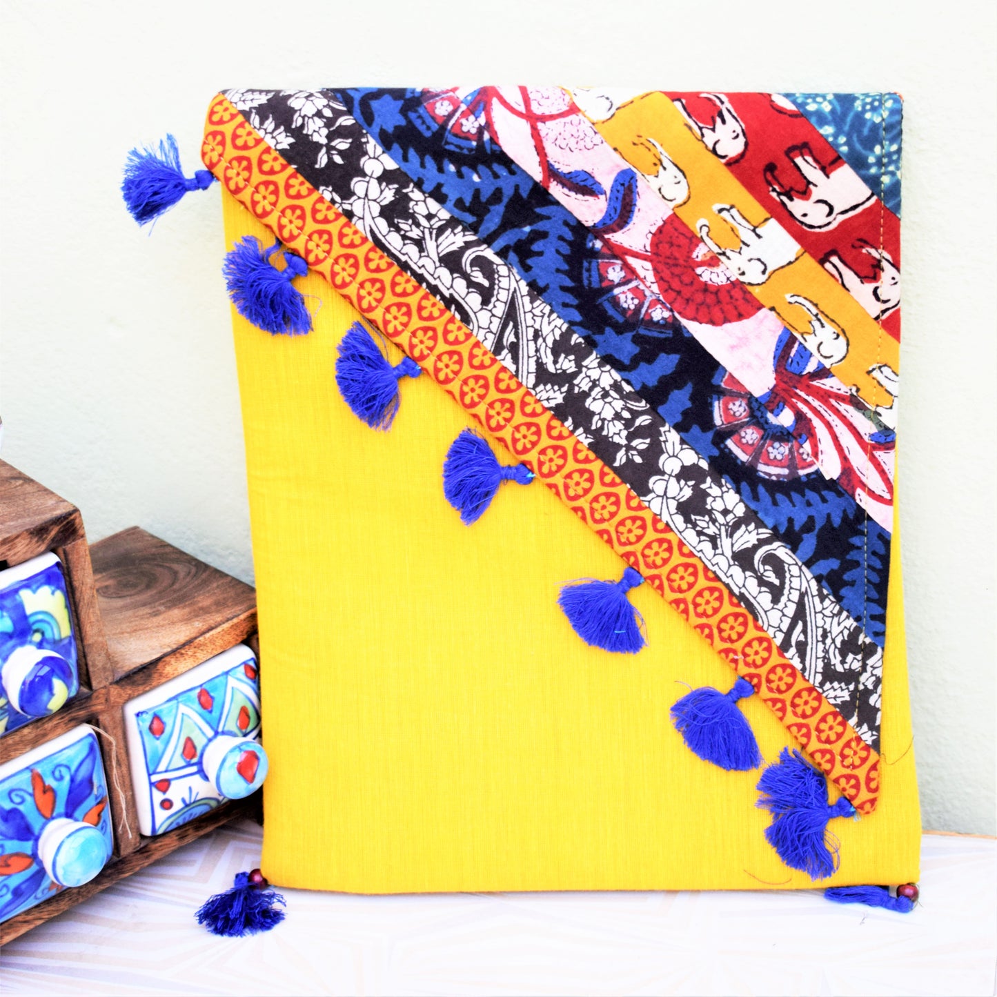 Handmade Yellow Banjara Sling Bag