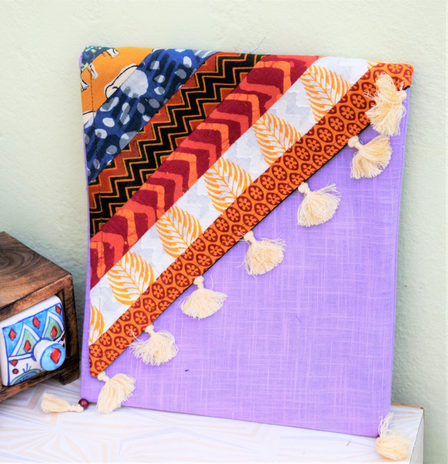 Handmade Purple Banjara Sling Bag