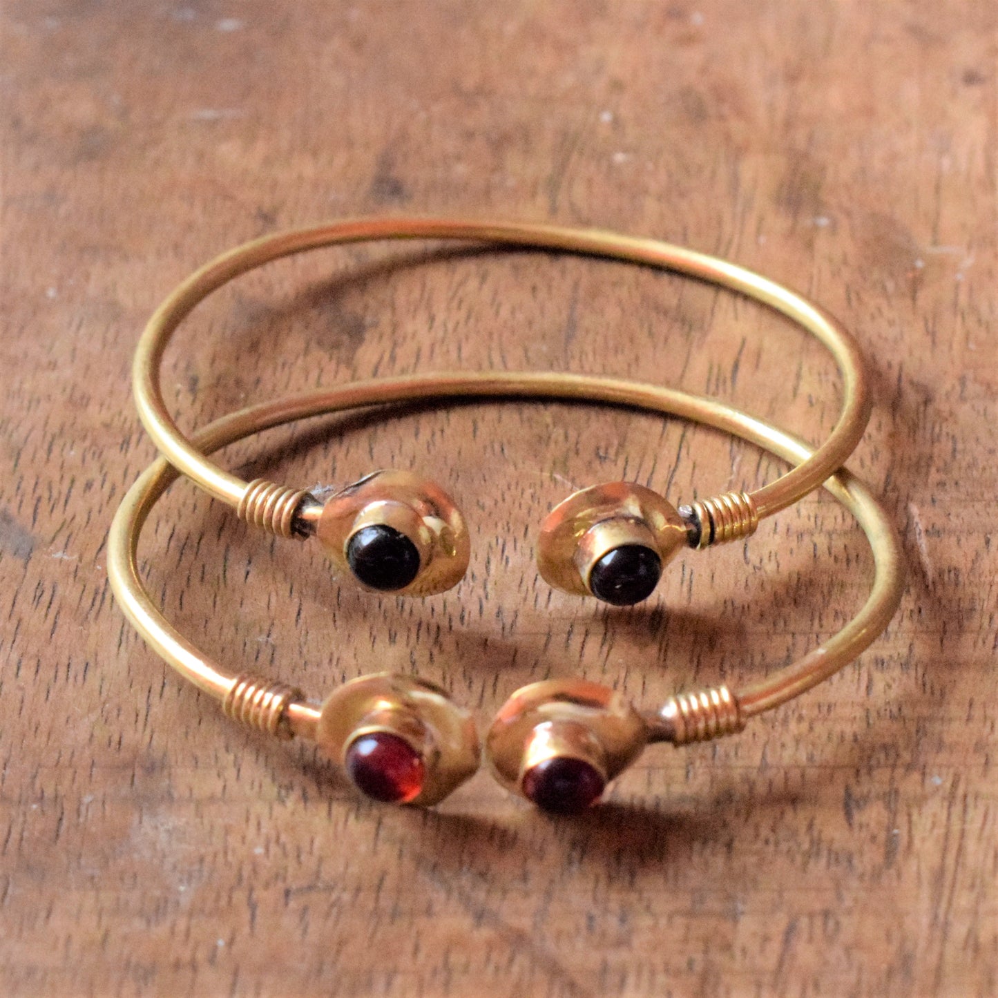Golden Gemstone Bracelet