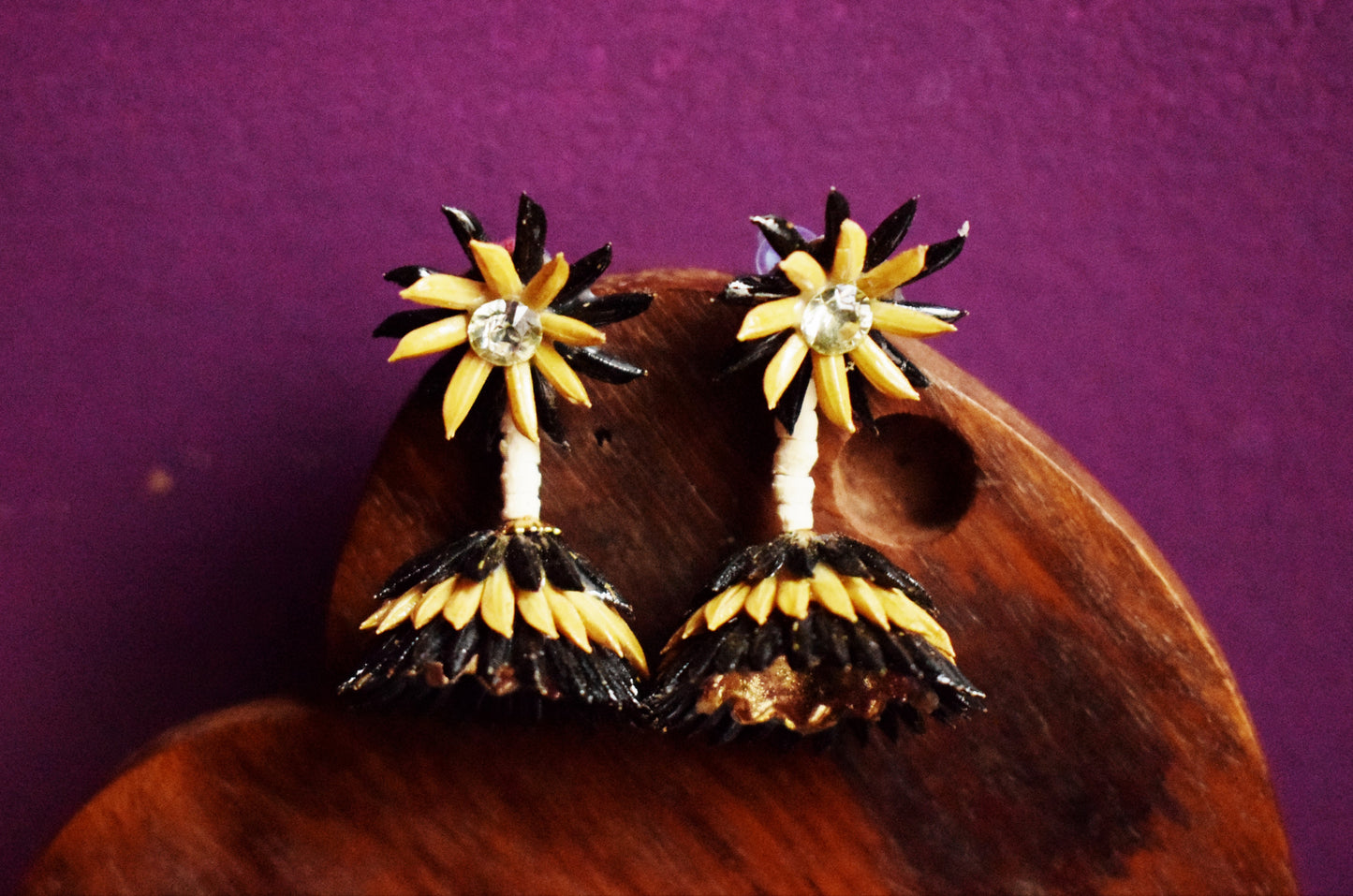 Handcrafted Grain Jhumka