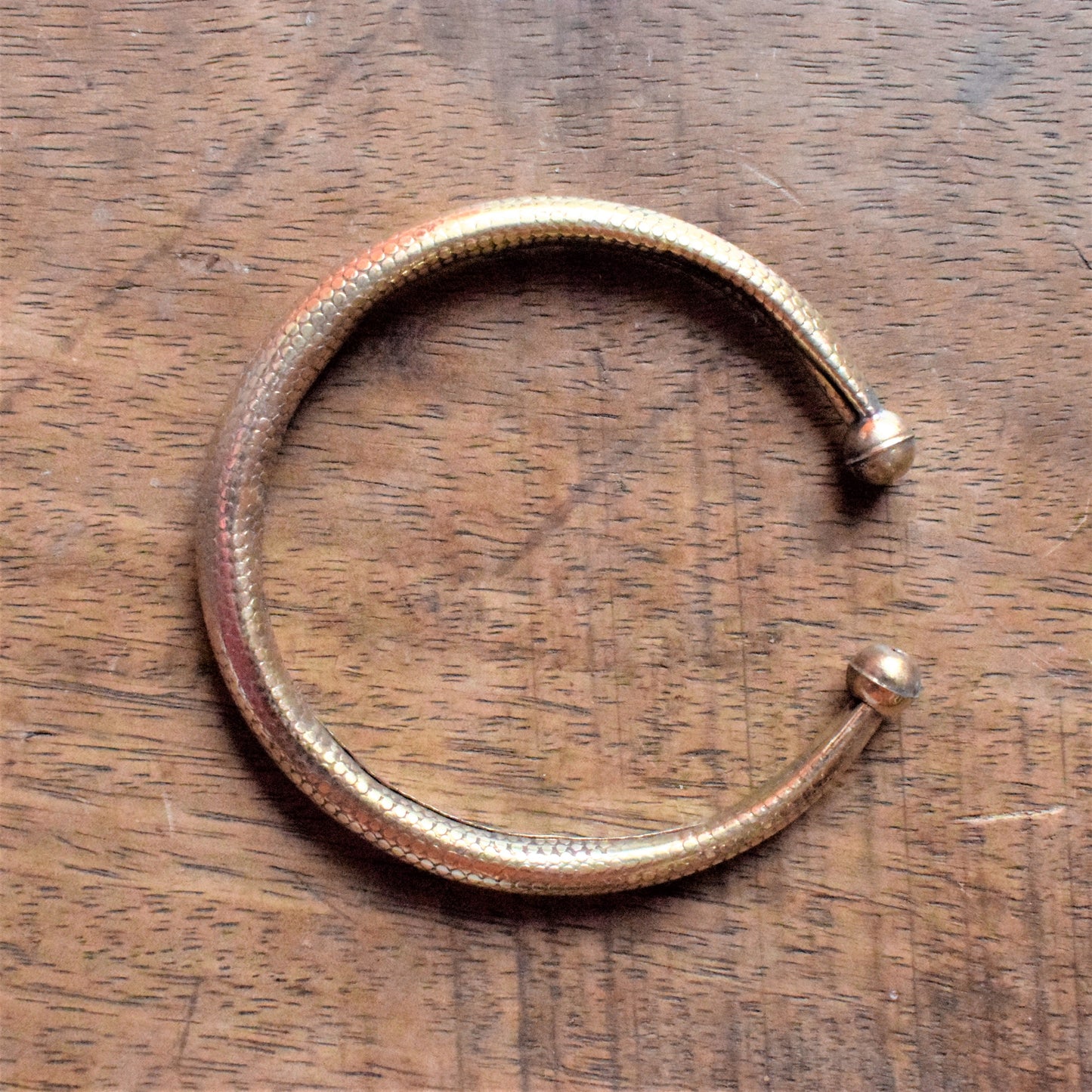 Golden Oxidized Tribal Kada - GlitterGleam