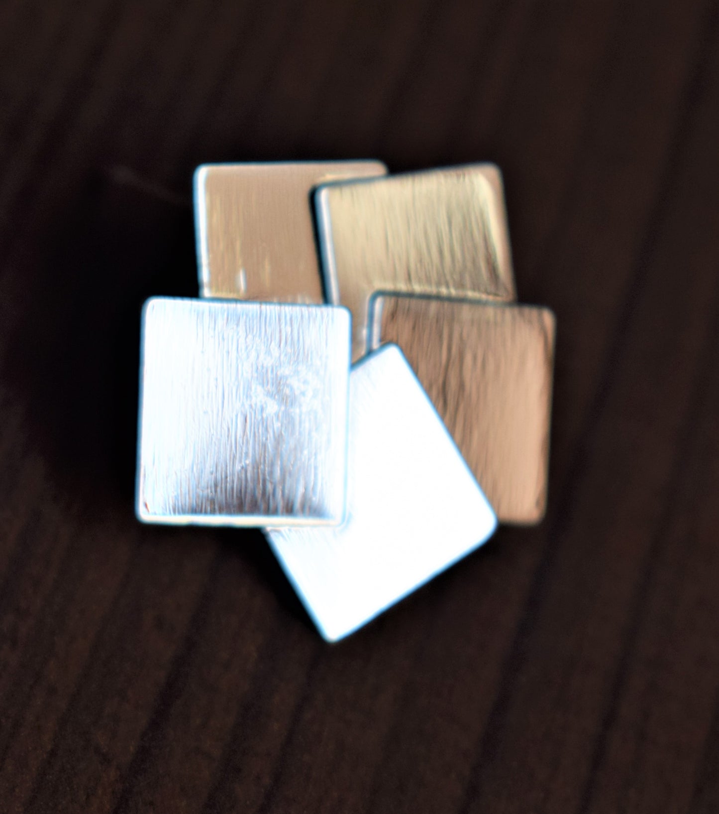 Stacked Square Studs - GlitterGleam