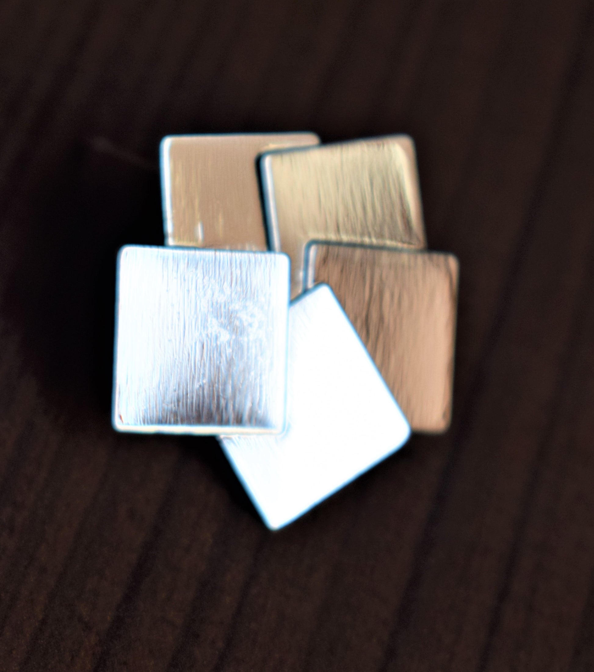 Stacked Square Studs - GlitterGleam