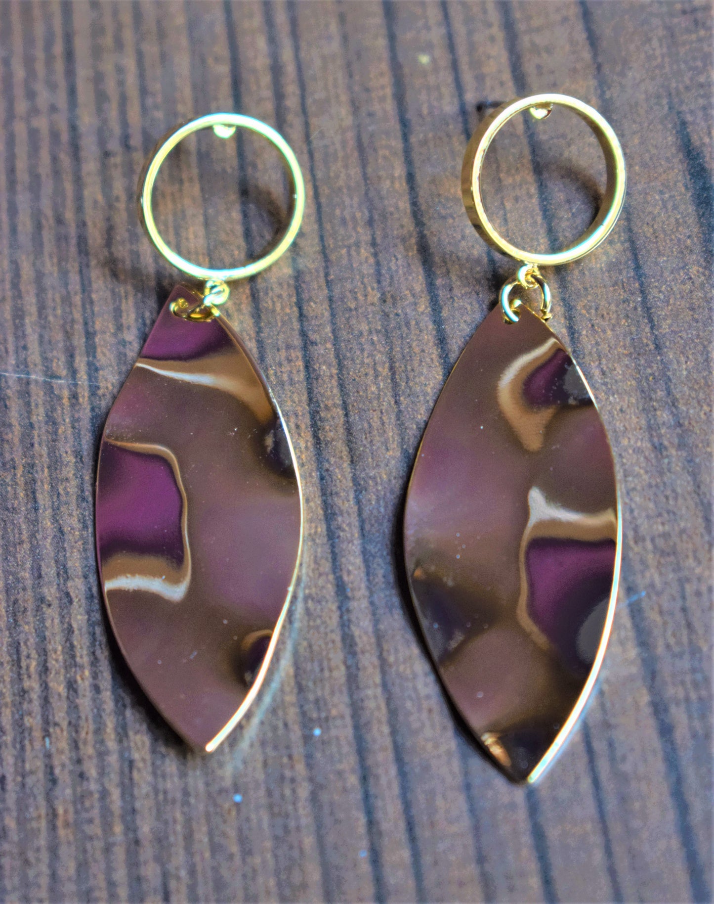 Leaf Drop Sterling Silver Earring - GlitterGleam