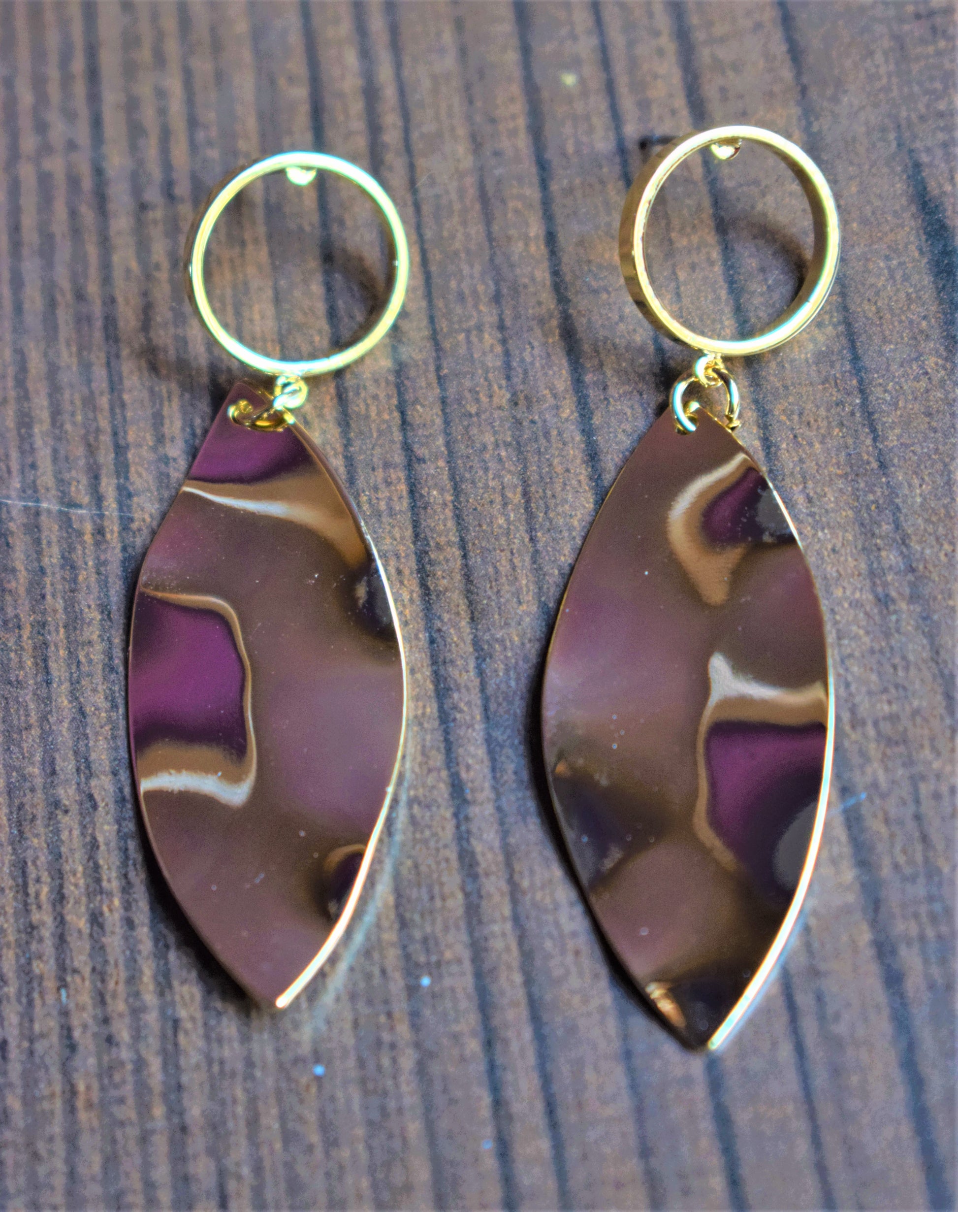 Leaf Drop Sterling Silver Earring - GlitterGleam