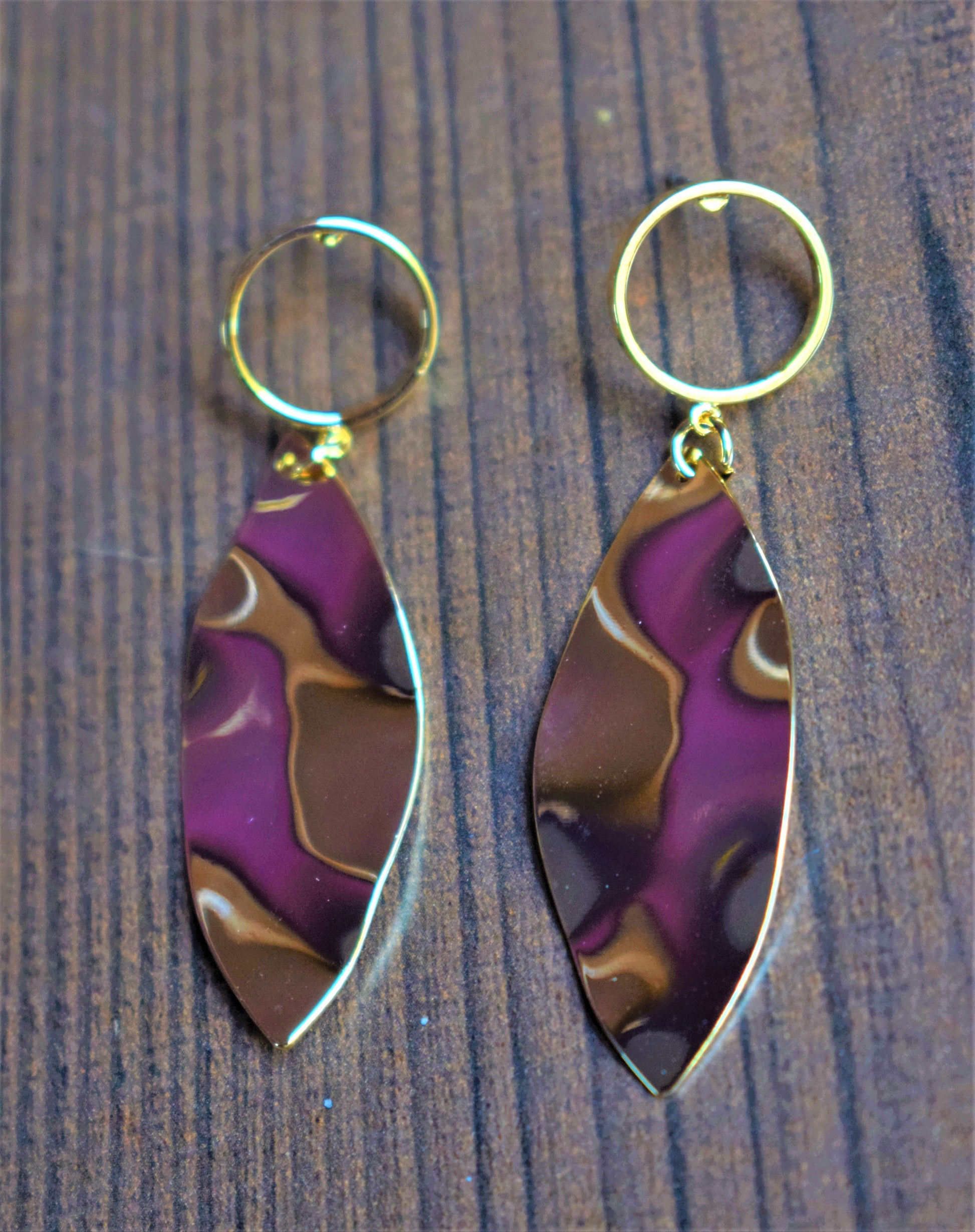 Leaf Drop Sterling Silver Earring - GlitterGleam