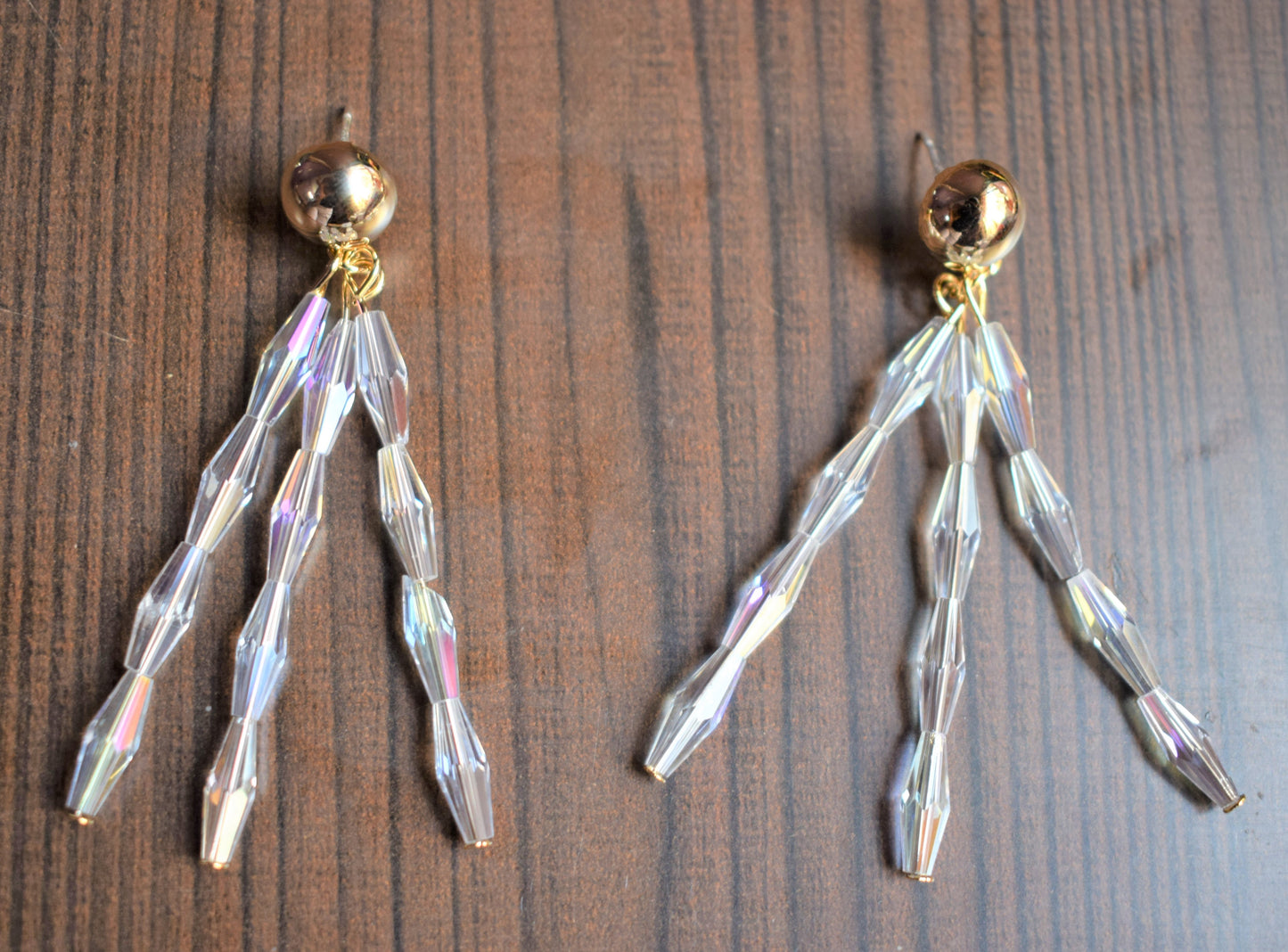 Crystal Sticks Earring - GlitterGleam