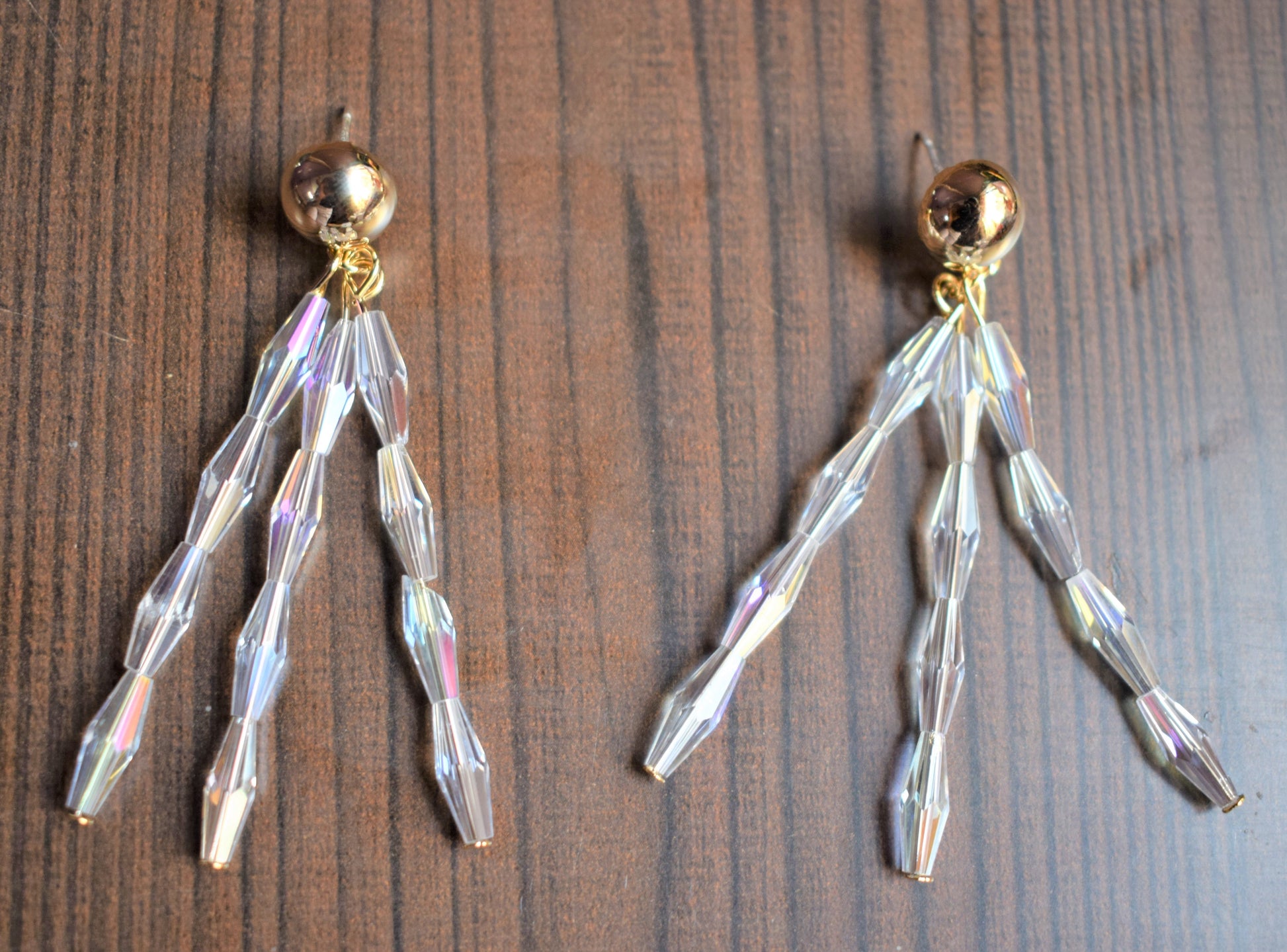 Crystal Sticks Earring - GlitterGleam