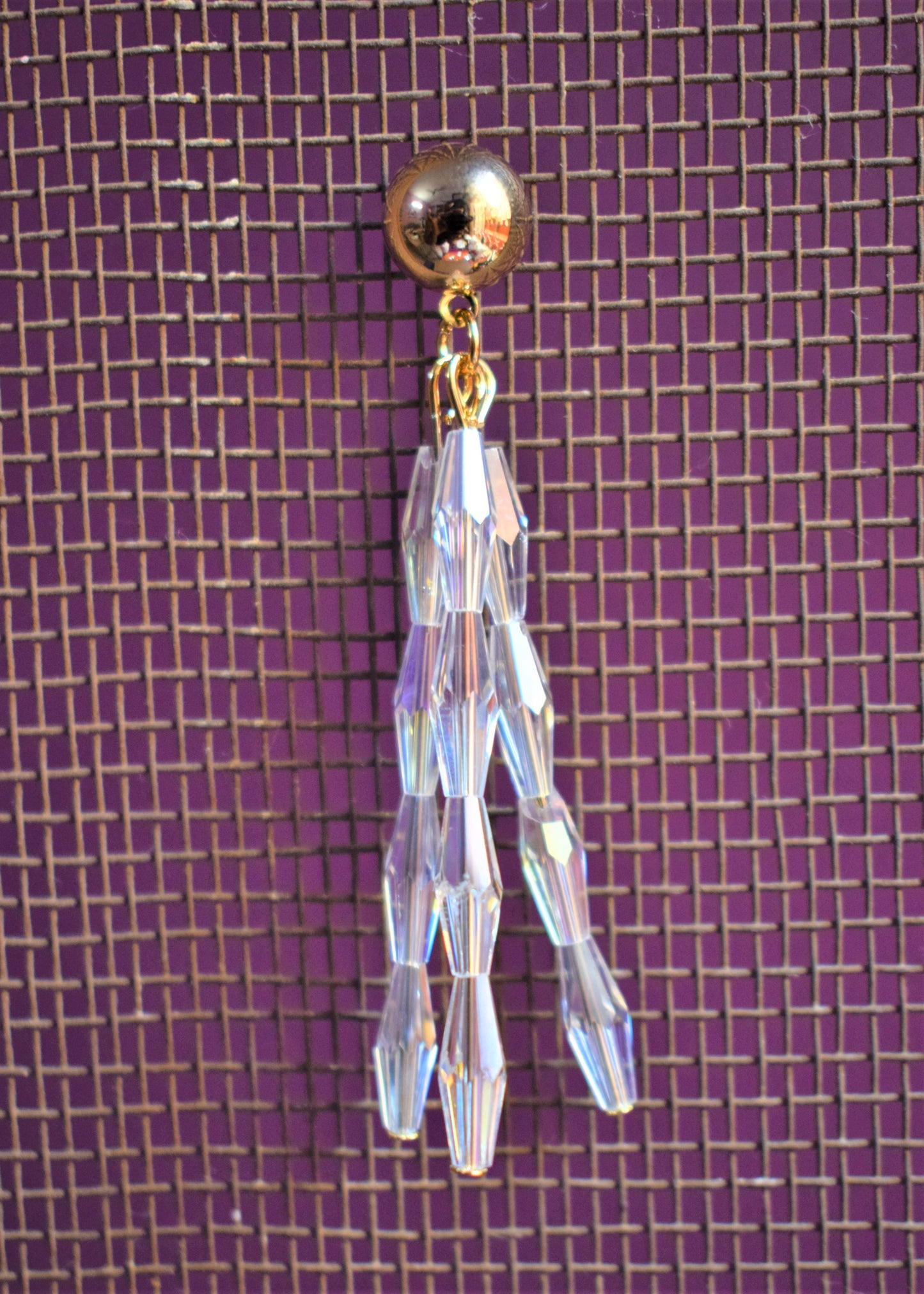 Crystal Sticks Earring - GlitterGleam