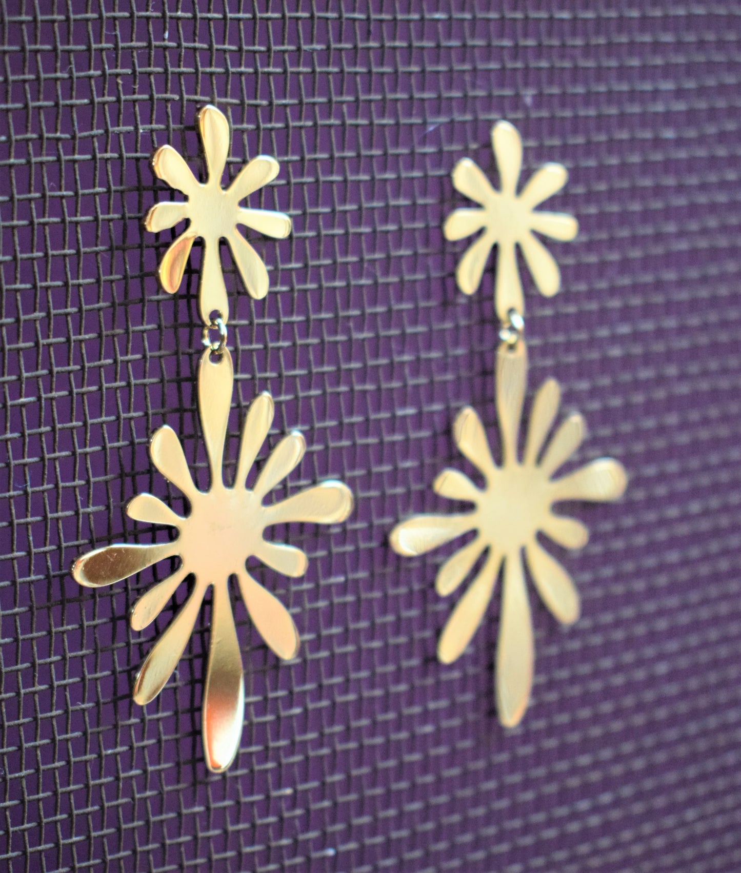Splash Layered Earrings - GlitterGleam
