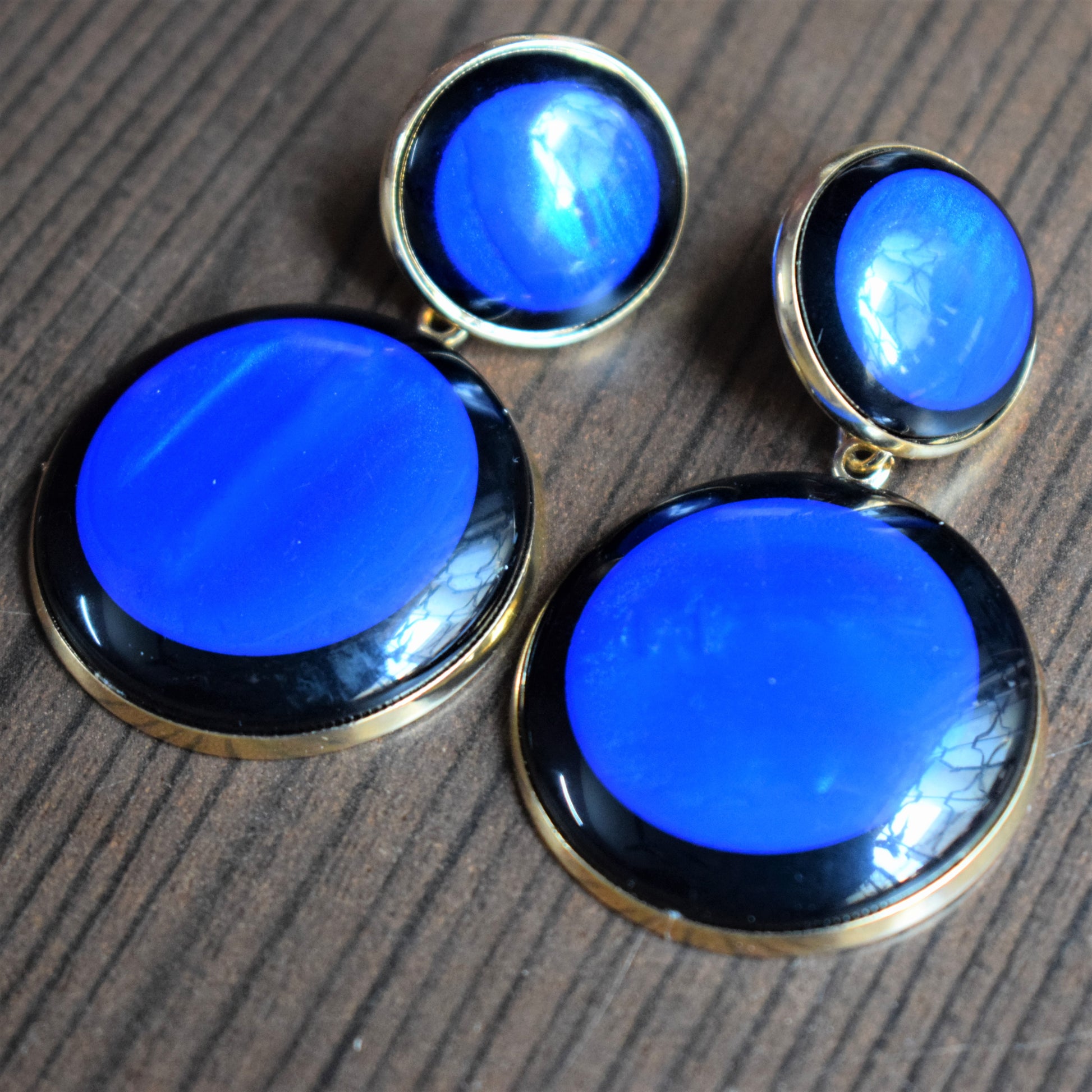 Marble Circle Earring - GlitterGleam