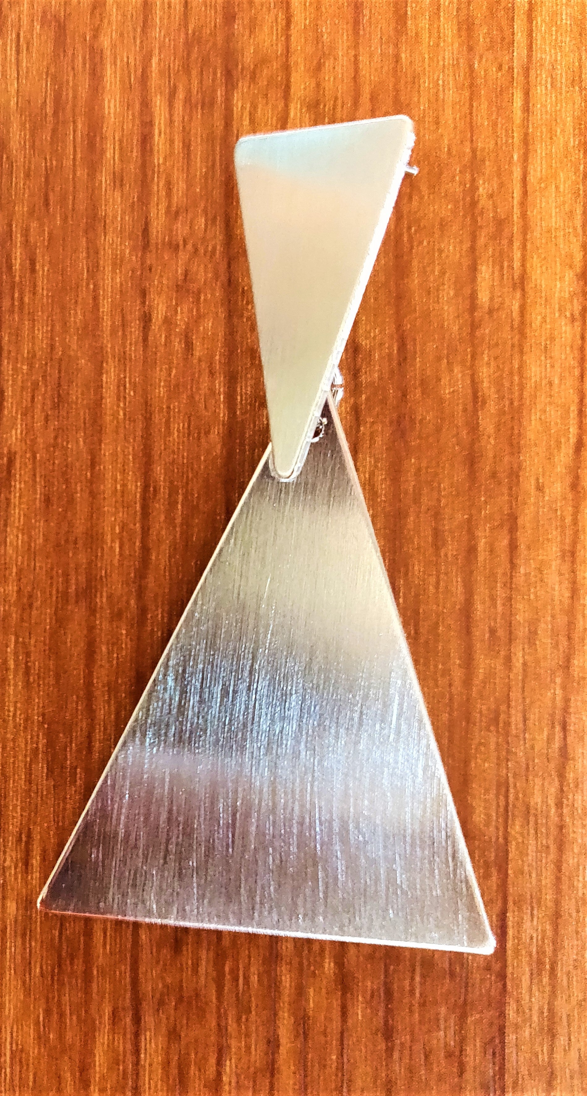 Double Triangle Studs - GlitterGleam