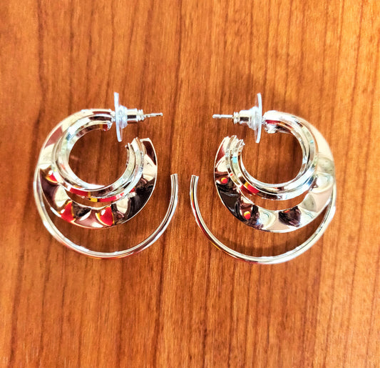 Multi-Hoop Stud - GlitterGleam