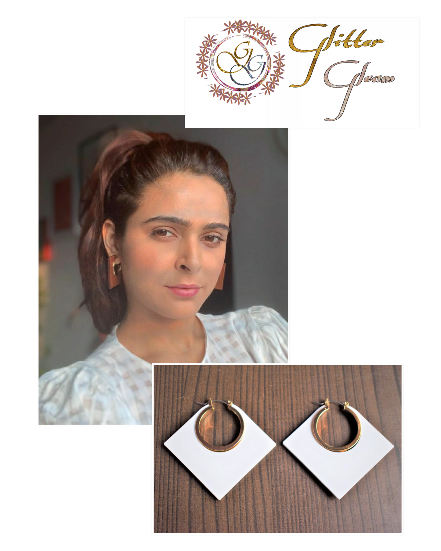 Wooden Square Hoops