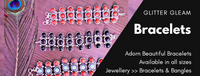 Bangles and Bracelet Accessories for Ethnic and Western Wear in Sterling Silver , Brass , Copper and German Silver in Oxidised, Gemstone and Meenakari Patterns
