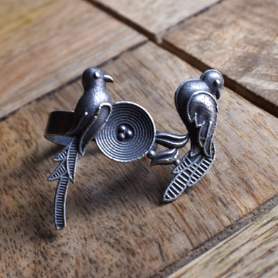 Tota-Maina German Silver Finger Ring