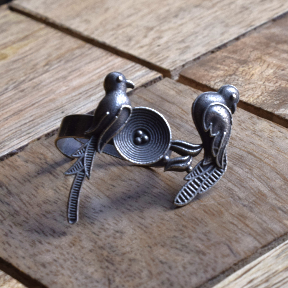 Tota-Maina German Silver Finger Ring