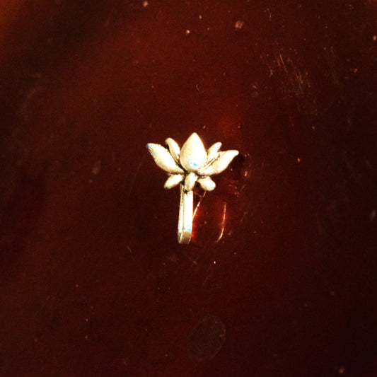 Lotus Bloom Nose Push Pin