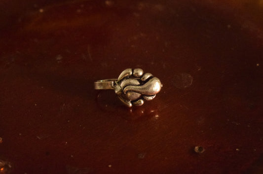 German Silver Ganesha Nose Push Pin