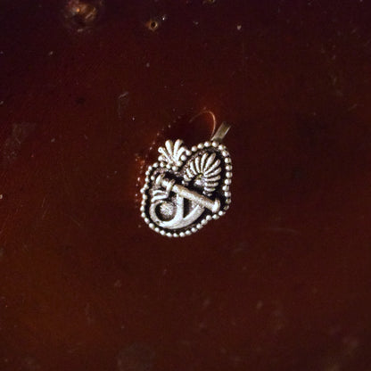 Krishna Bansuri German Silver Nose Push Pin