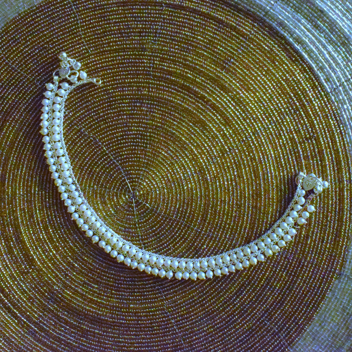 Pearl Tassel Anklet