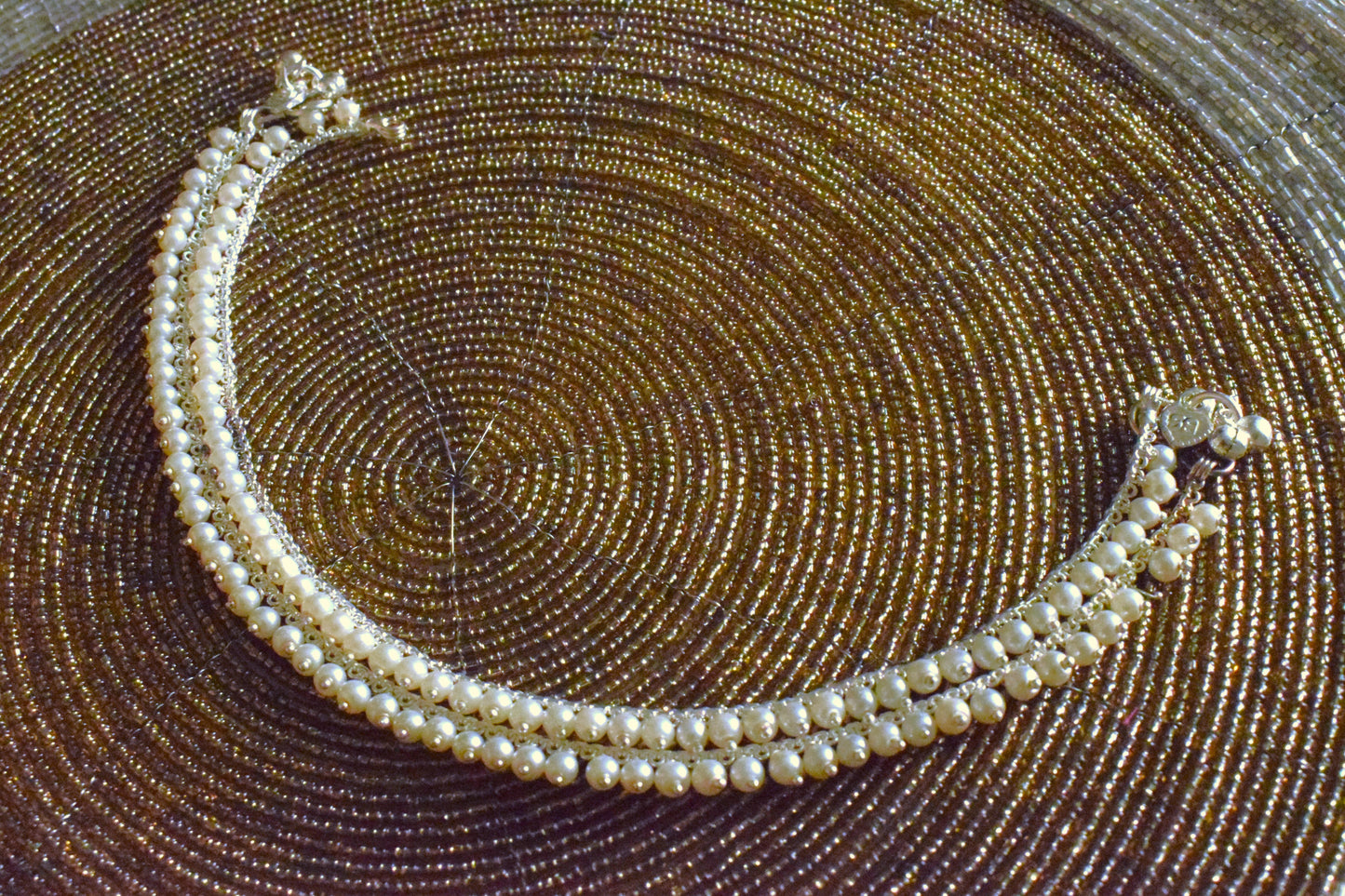 Pearl Tassel Anklet