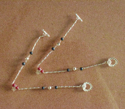 Butterfly Bead Anklet