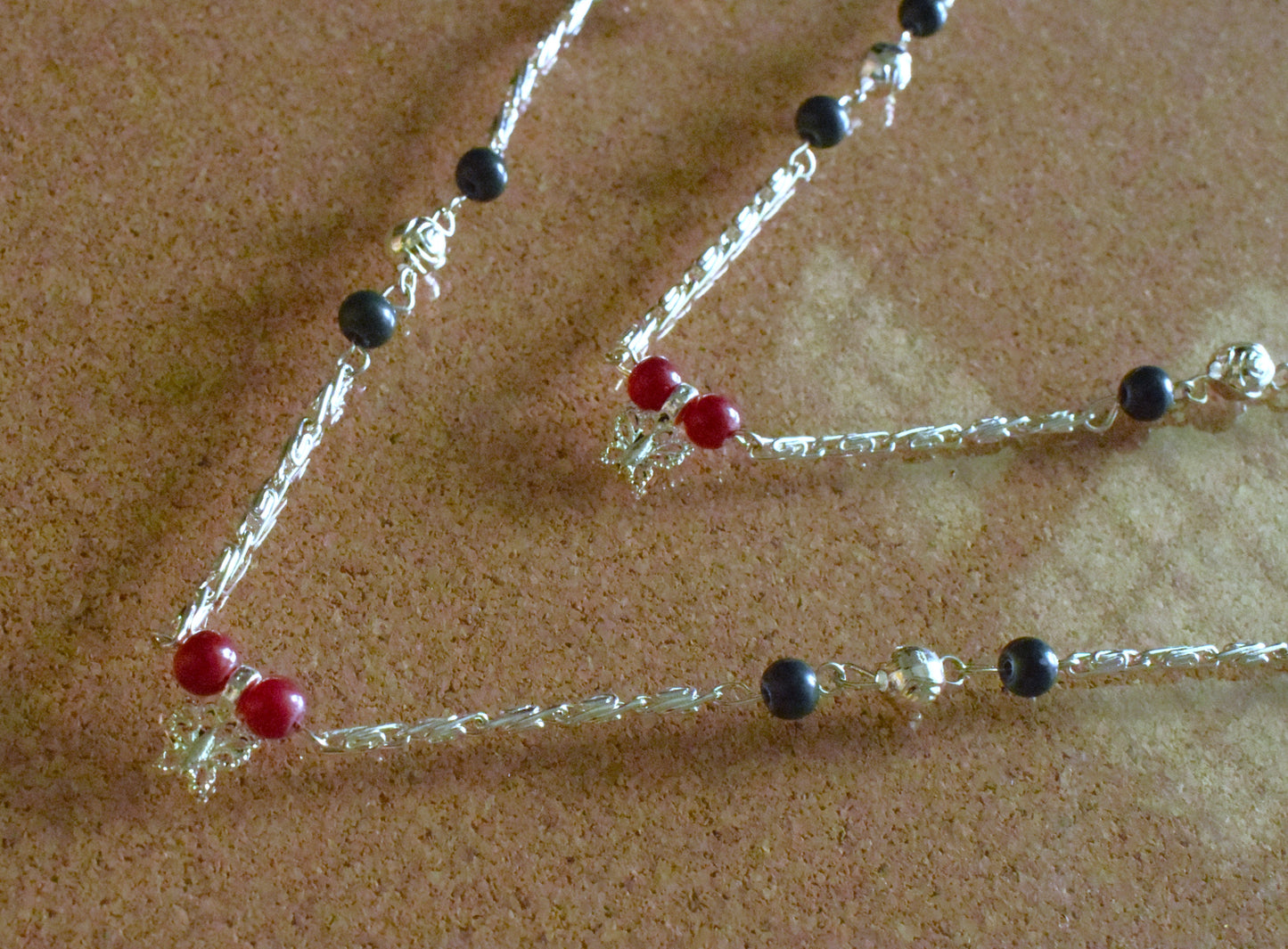 Butterfly Bead Anklet