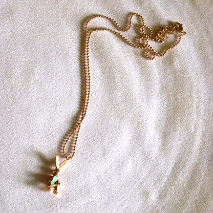 The 'Luck' Bunny Necklace - Glitter Gleam