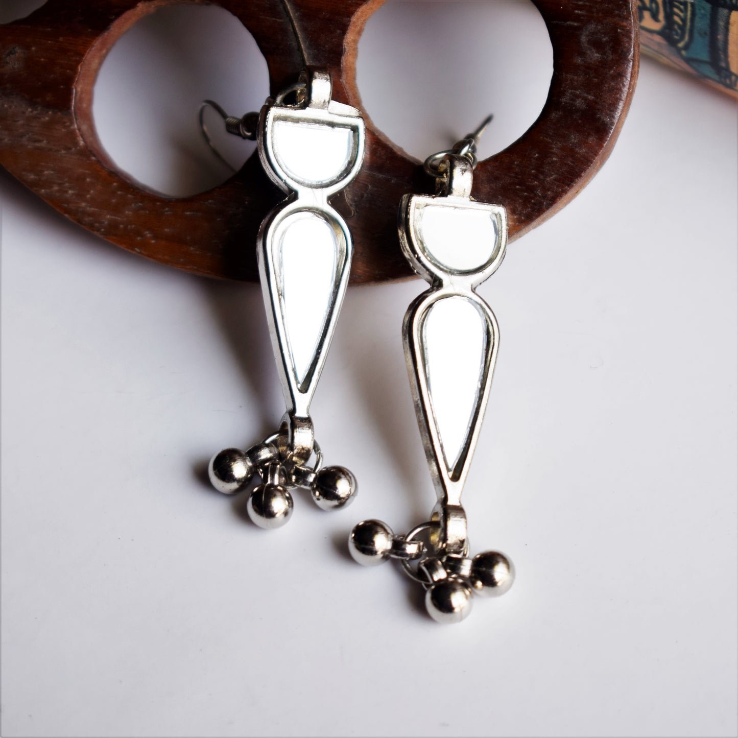 Sheeshmahal Mirror Choker Necklace Set