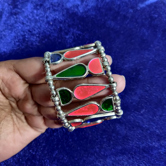 Multicolored Afghani Kada