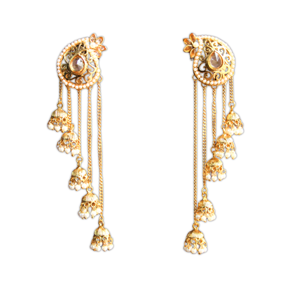 Designer Jhumki Tassel Earring