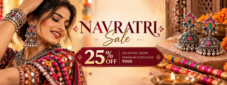 NAVYAY! FLAT 25% ADDITIONAL DISCOUNT ON ALL ORDERS ABOVE ₹999