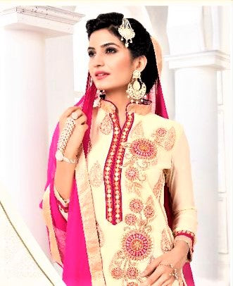 Embroidered Lehenga with Long Kurti - GlitterGleam