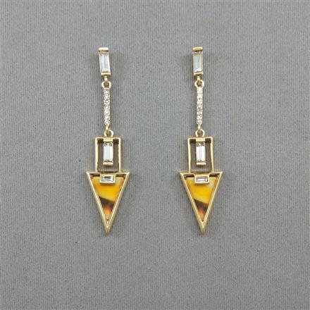 Designer Arrow Drop Earrings - GlitterGleam