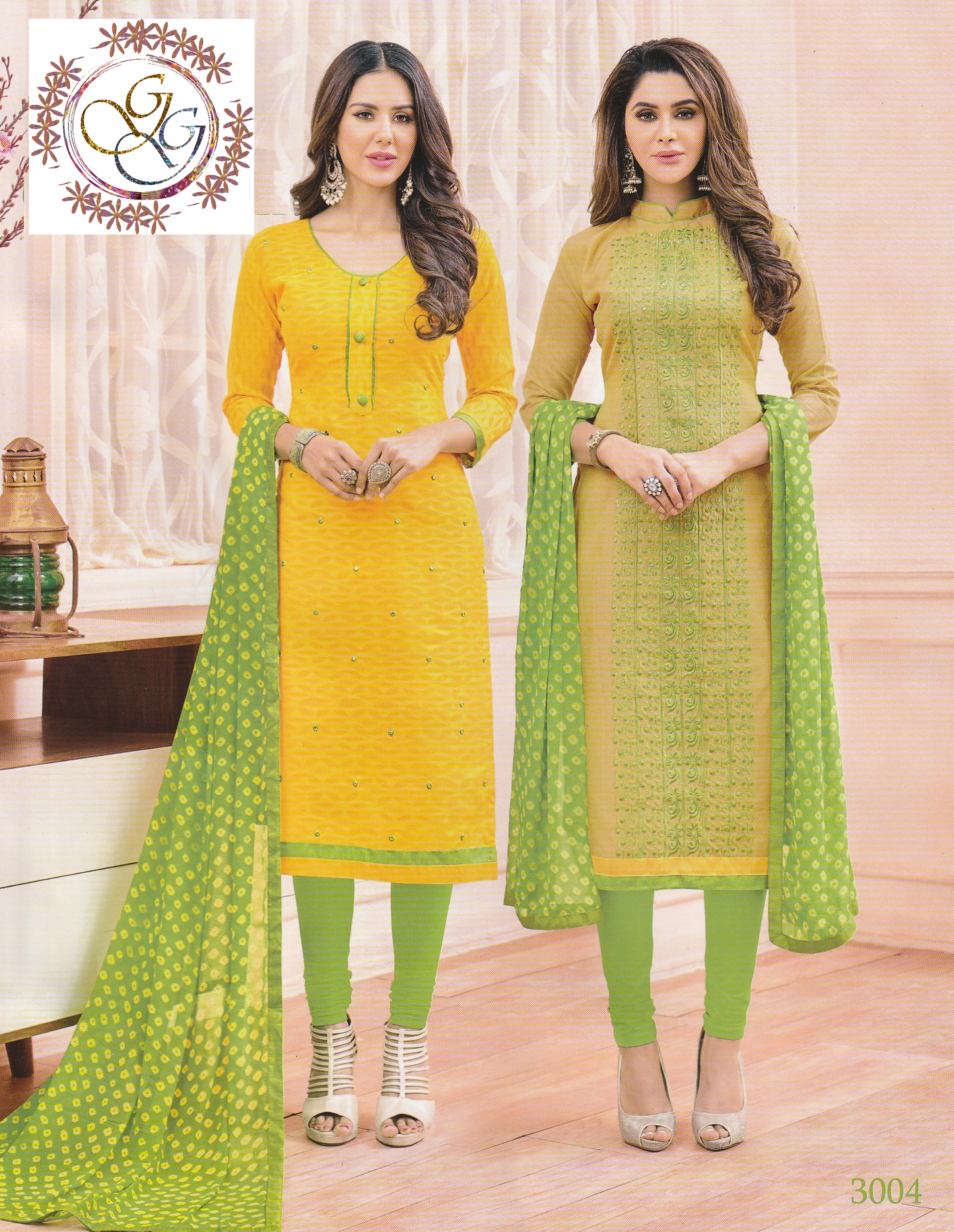 Womens' Salwar Suit Dress Material - GlitterGleam