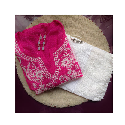 Chikankari Jewellery Combo Set