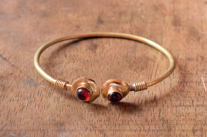 Golden Gemstone Bracelet