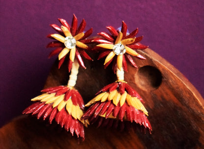 Handcrafted Grain Jhumka