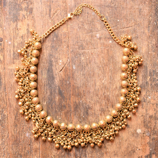 Ghungroo Matarmala Choker Necklace