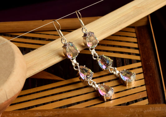 Cluster Tulip Drop Earrings