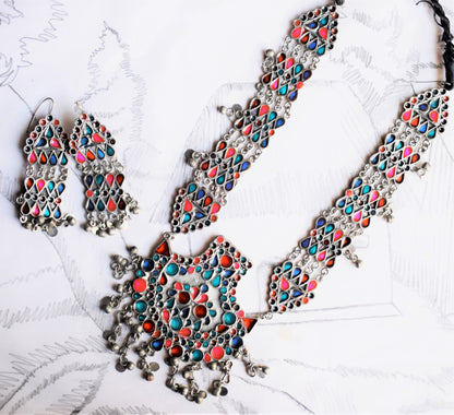 Afghani Ada Long Necklace Set