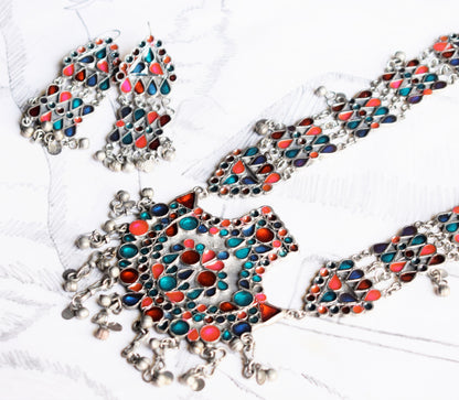 Afghani Ada Long Necklace Set