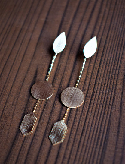 Long Tulip Earring - GlitterGleam